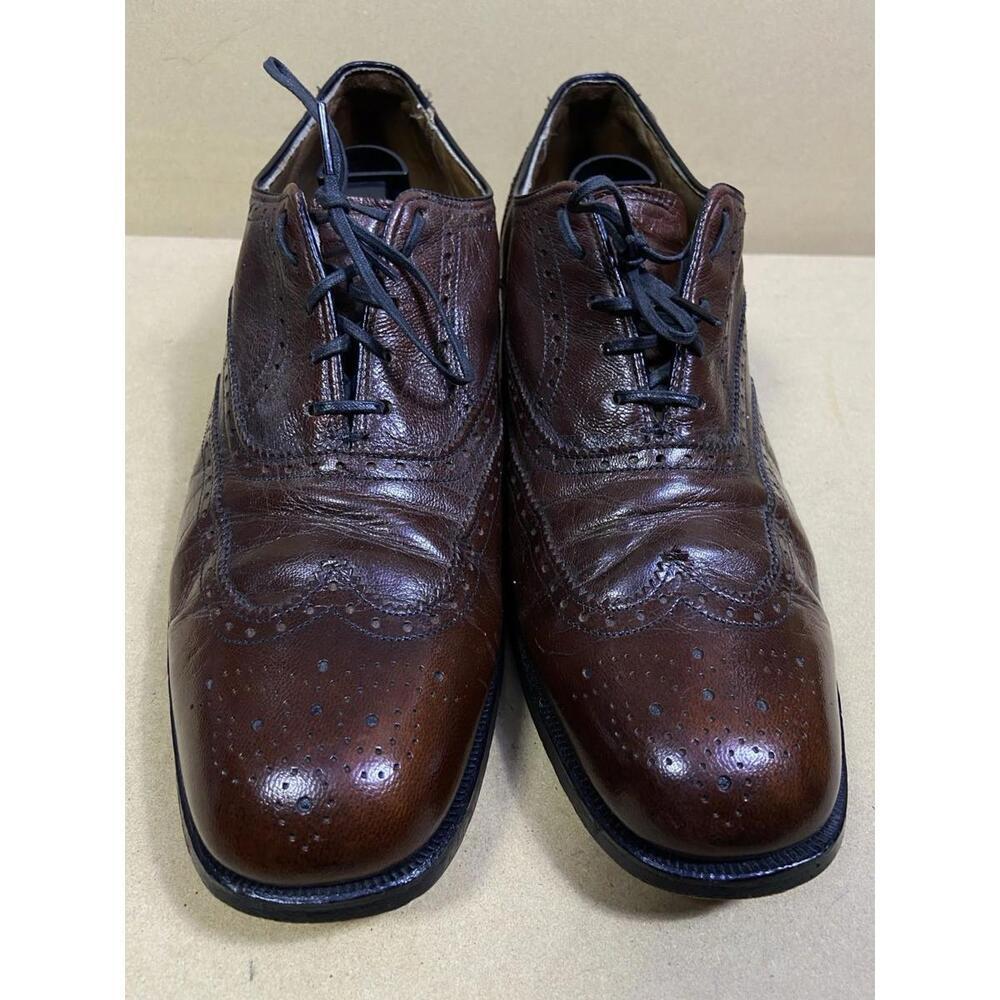VTG Embassy Collection by Hanover dress shoes men’s 9 D leather brown Vintage